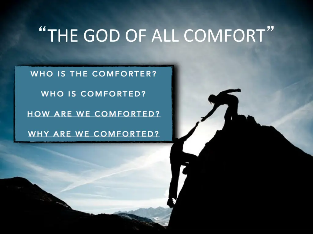 the god of all comfort 5