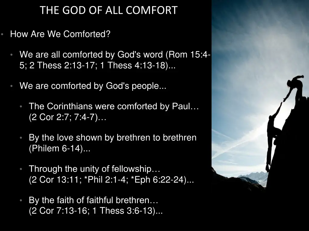 the god of all comfort 6