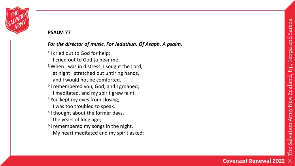 psalm 77