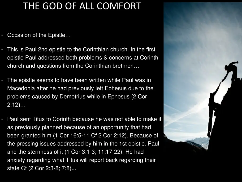 the god of all comfort 1