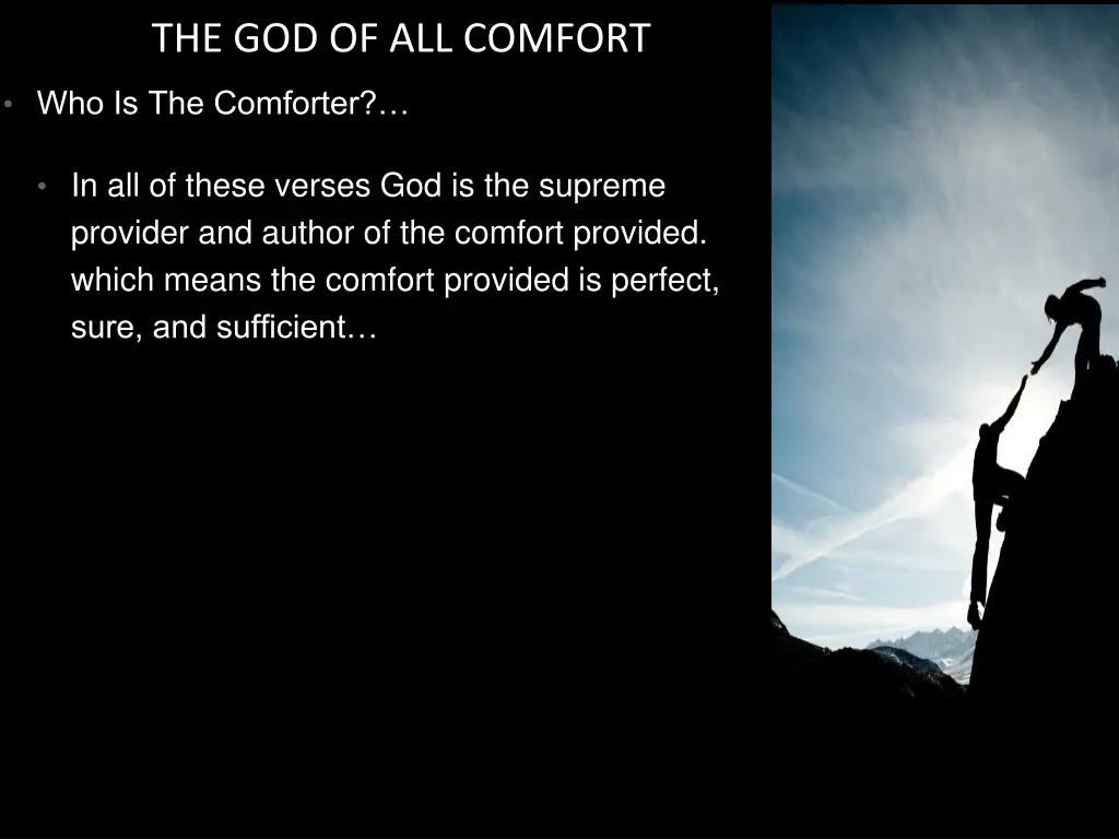 the god of all comfort 3