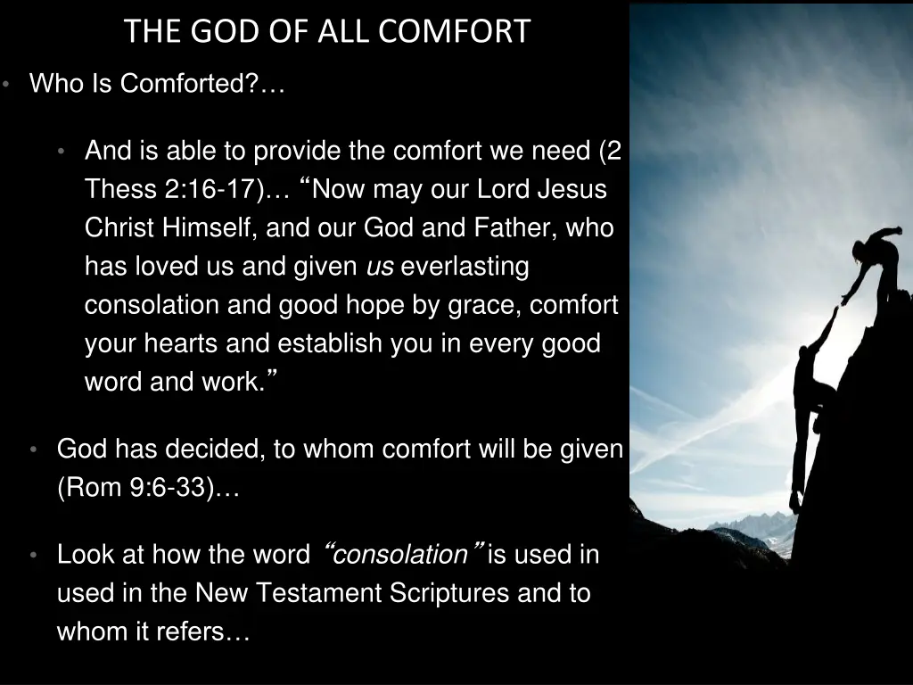 the god of all comfort 6