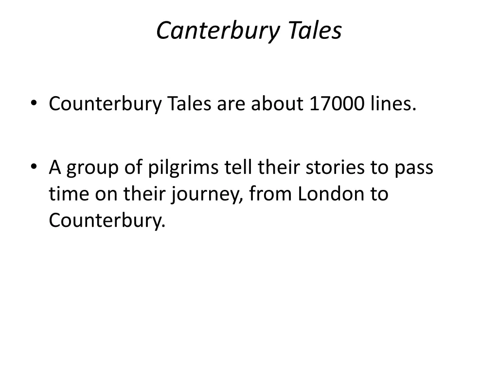 canterbury tales 1