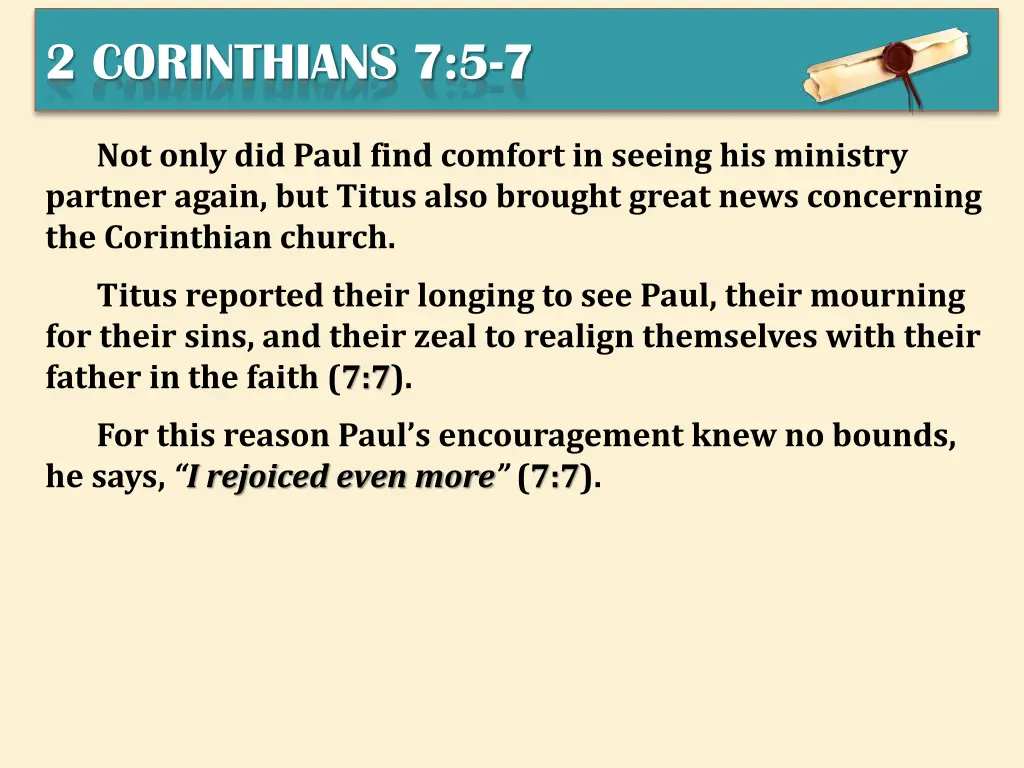 2 corinthians 7 5 7 4