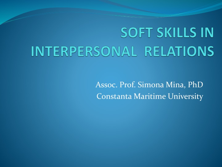 assoc prof simona mina phd constanta maritime