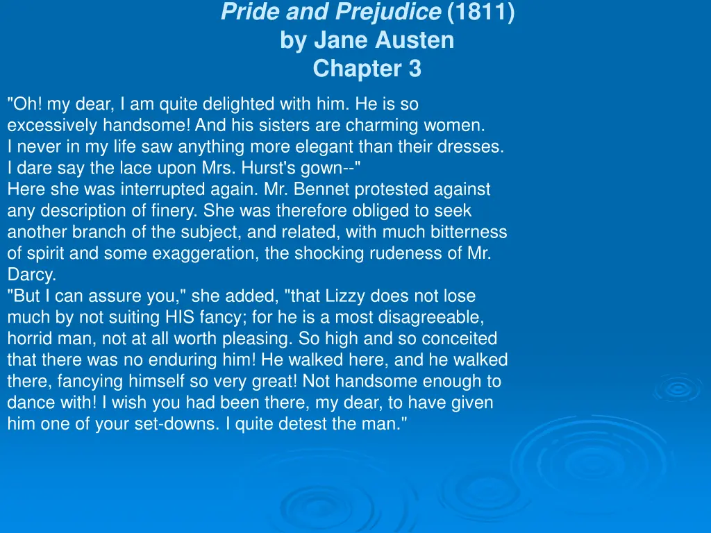 pride and prejudice 1811 by jane austen chapter 3 8