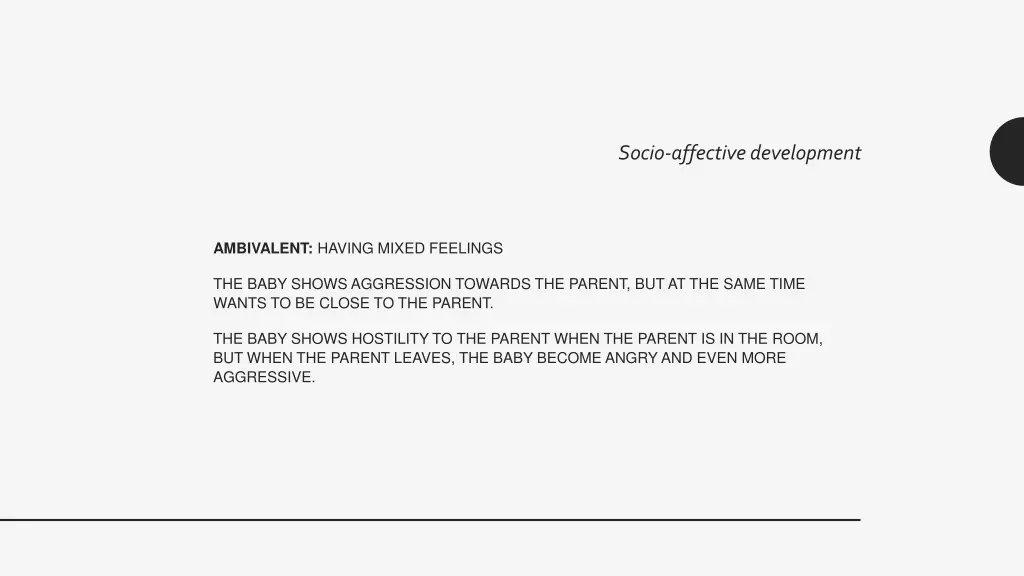 socio affective development 11