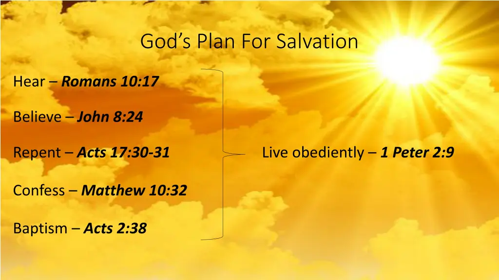 god s plan for salvation