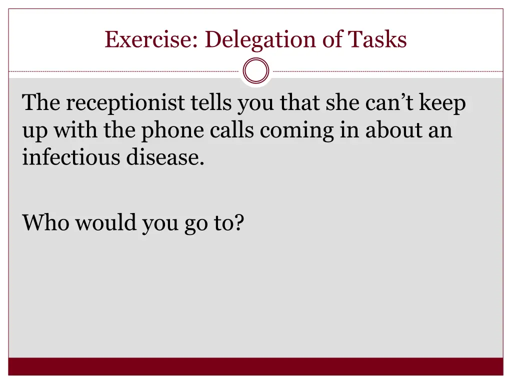 exercise delegation of tasks 4