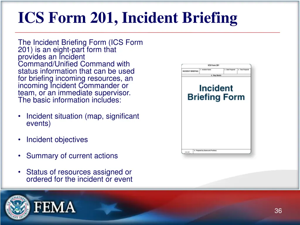 ics form 201 incident briefing