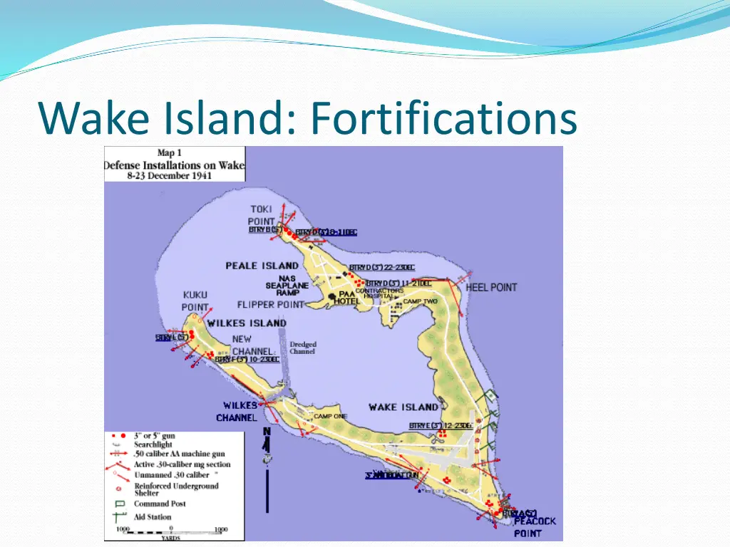 wake island fortifications