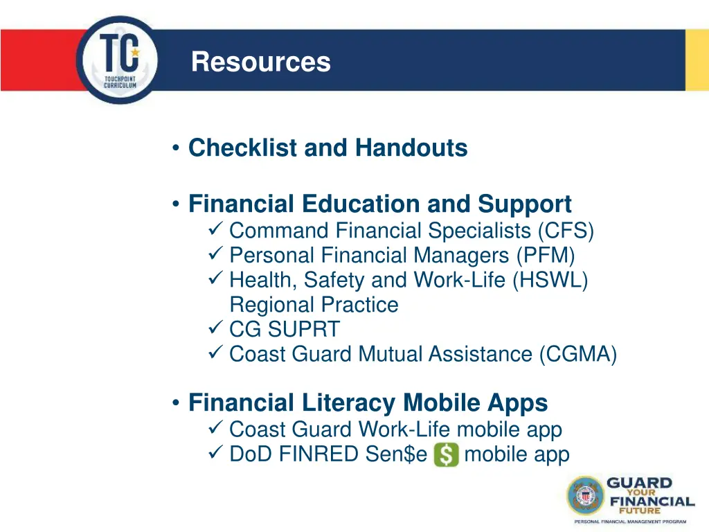 resources