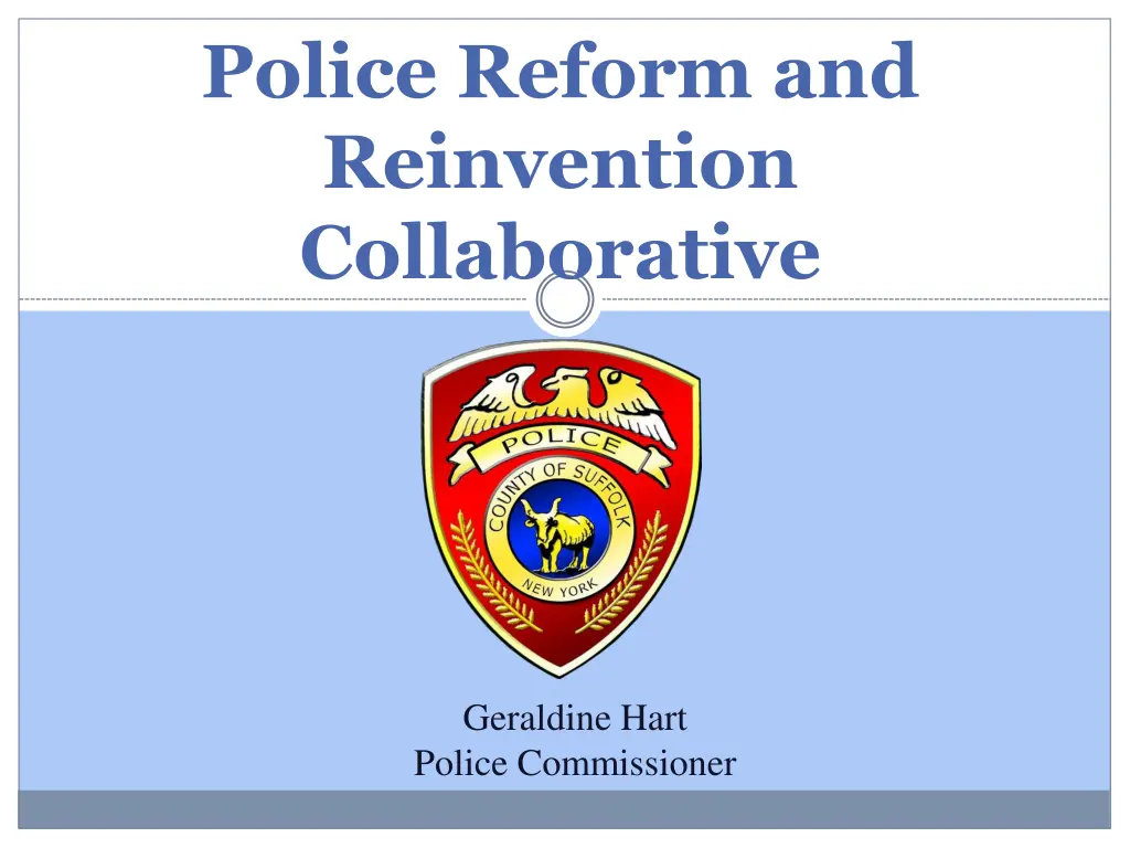 police reform and reinvention collaborative 1