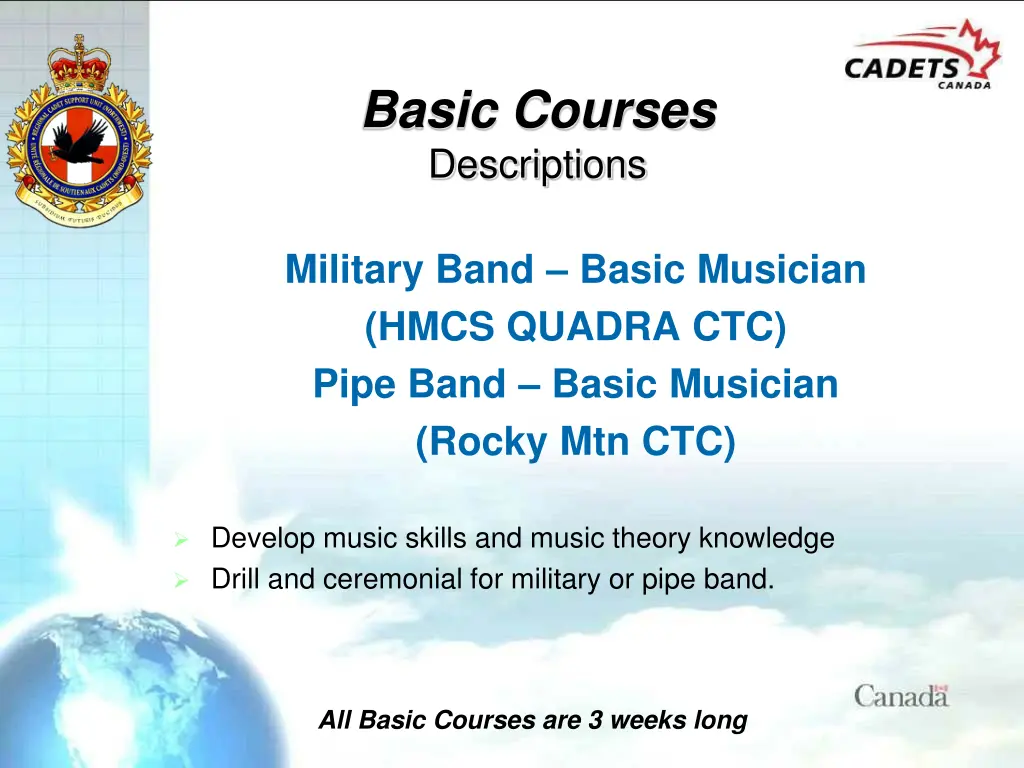 basic courses descriptions 5