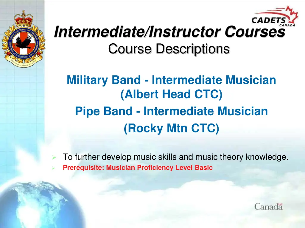 intermediate instructor courses course 5