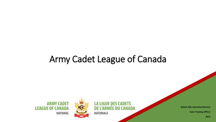 army cadet league of canada army cadet league