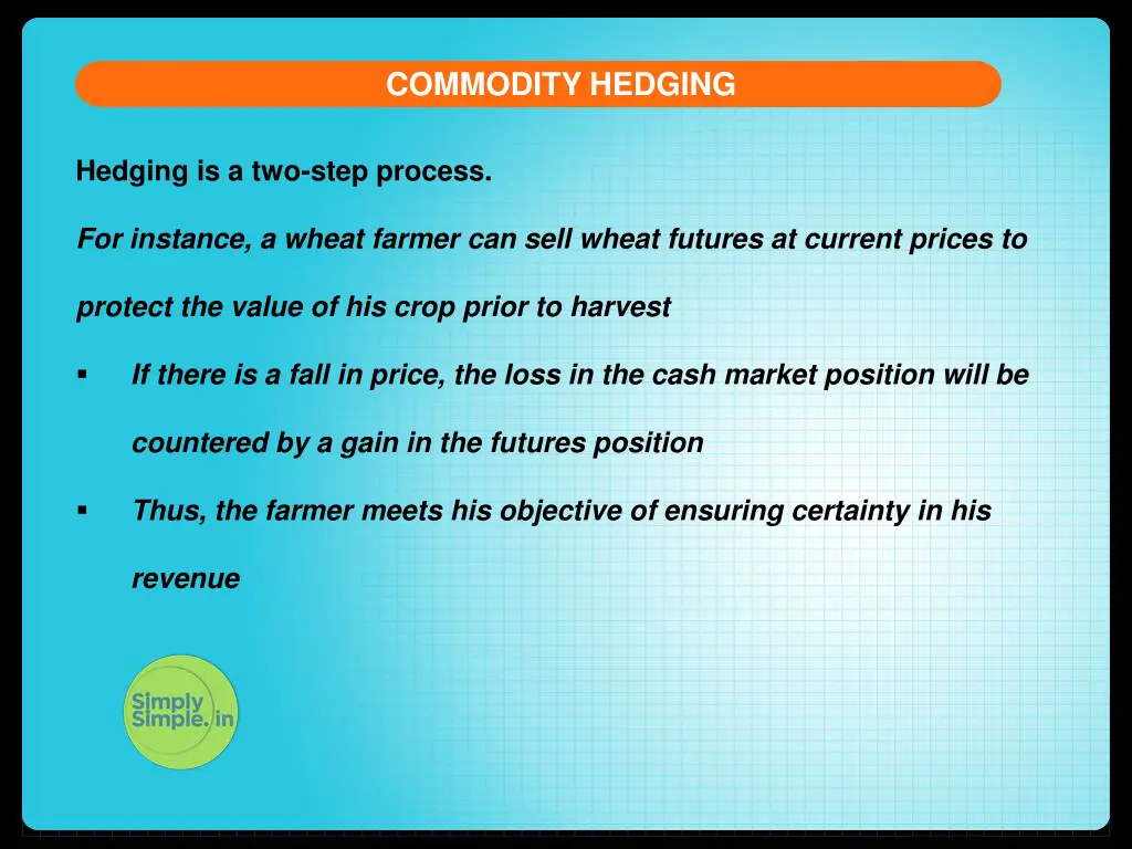 commodity hedging 1