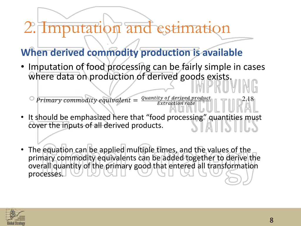 2 imputation and estimation