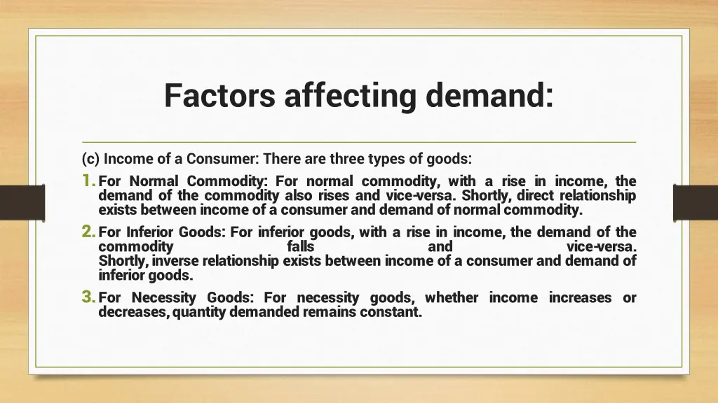 factors affecting demand 3