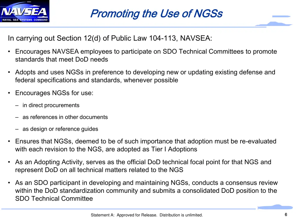 promoting the use of ngss promoting