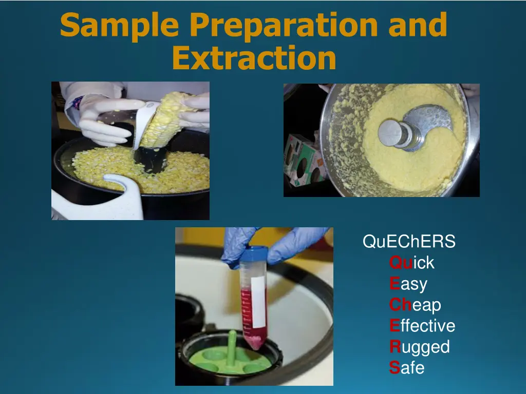 sample preparation and extraction