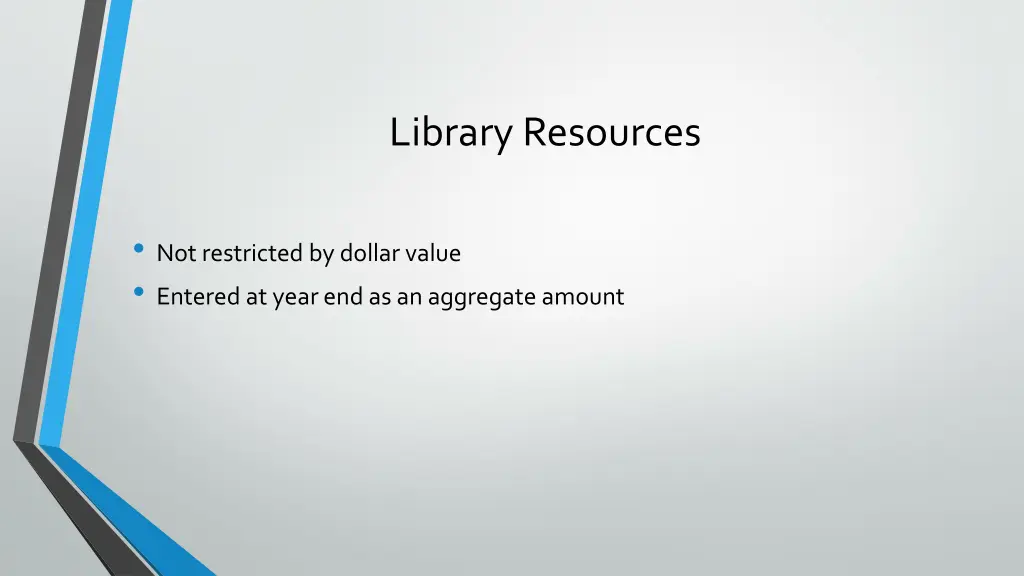 library resources