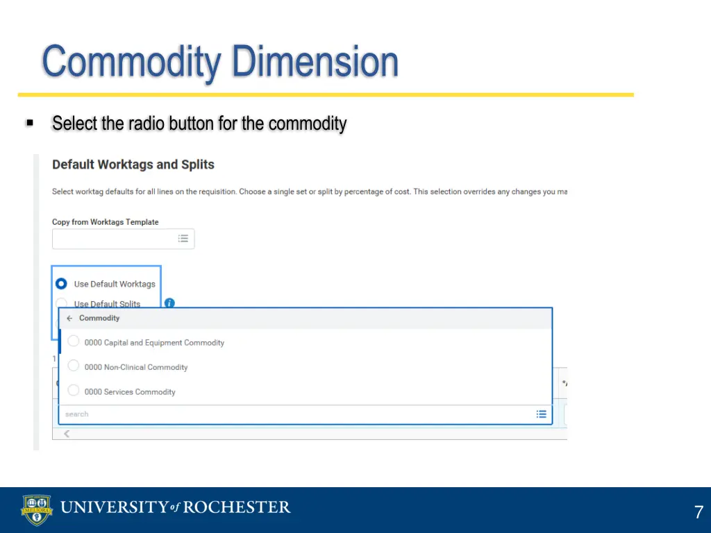 commodity dimension 3