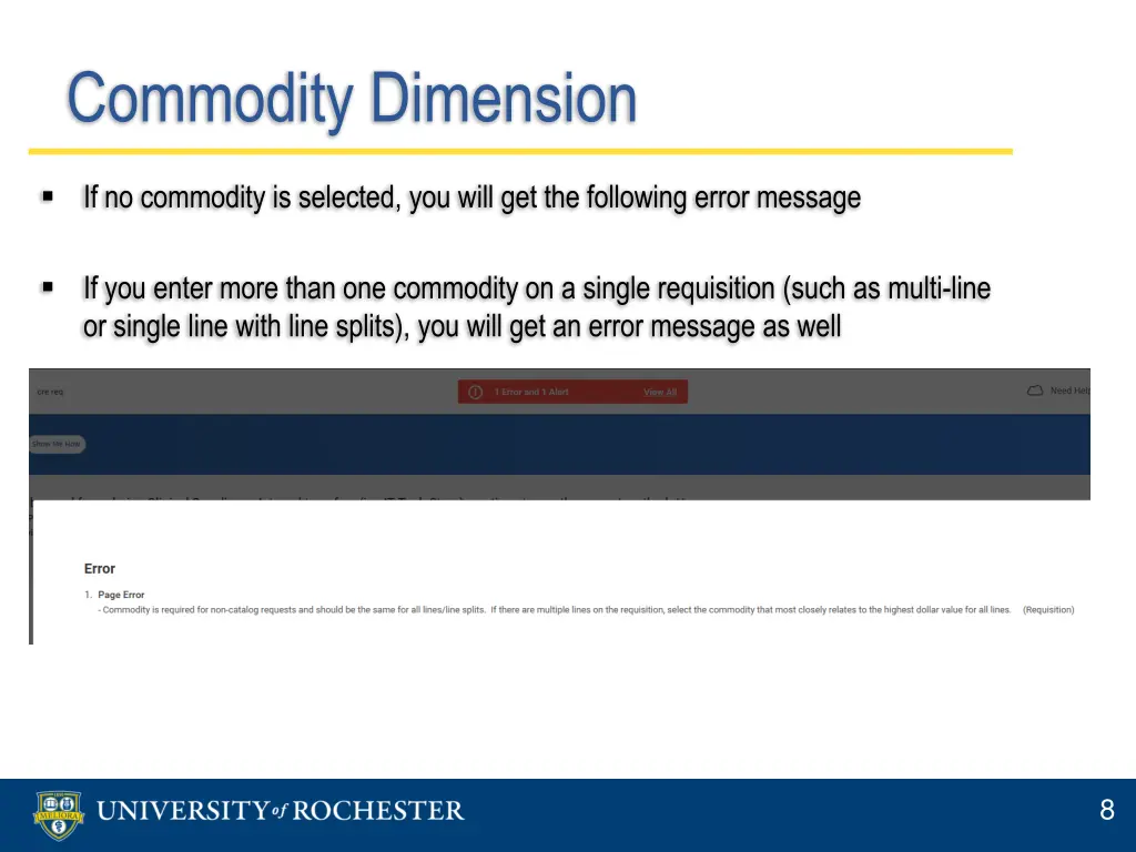 commodity dimension 4