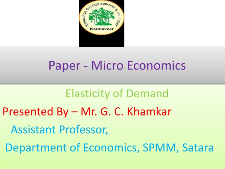 paper micro economics