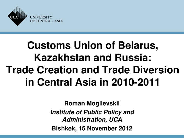 customs union of belarus kazakhstan and russia