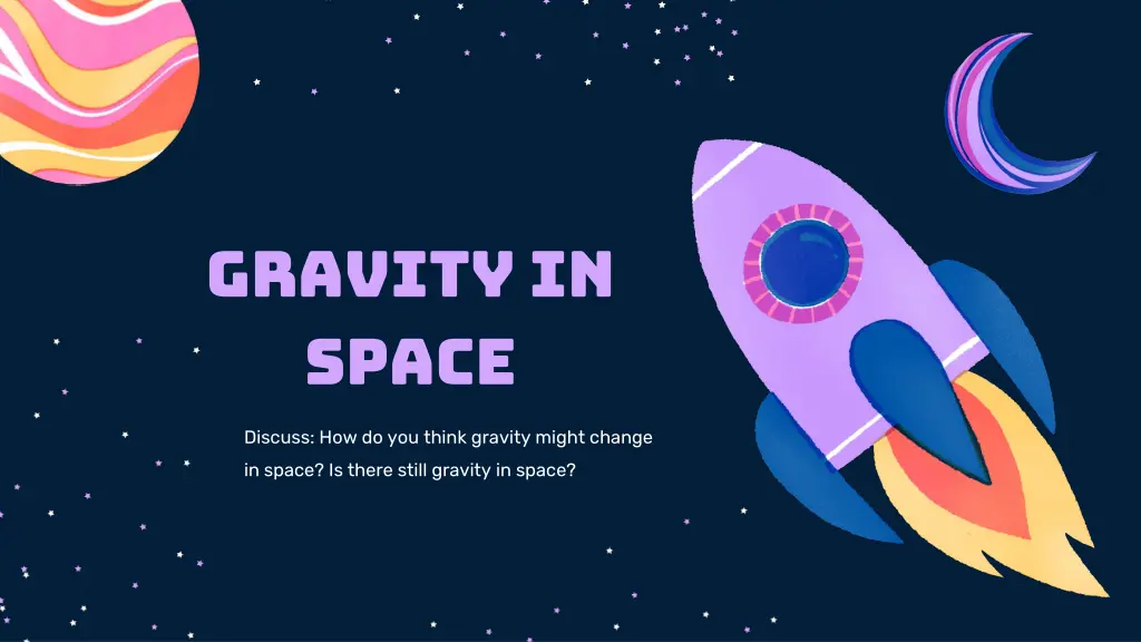 gravity in space