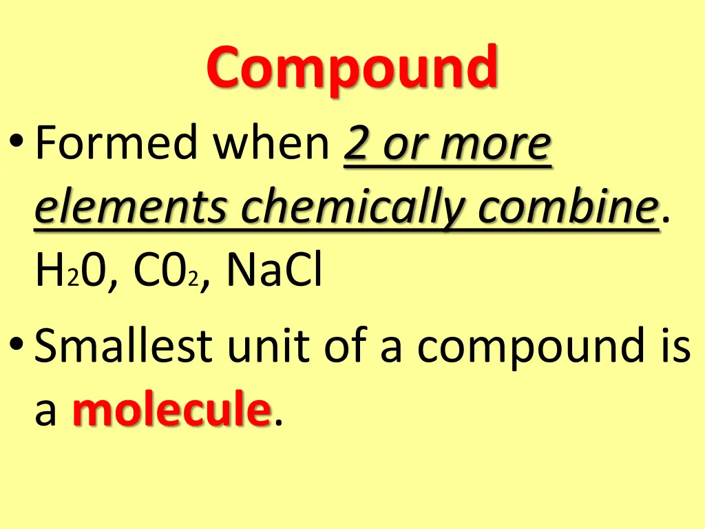 compound