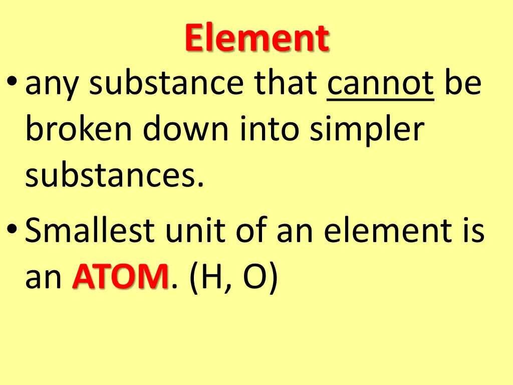 element