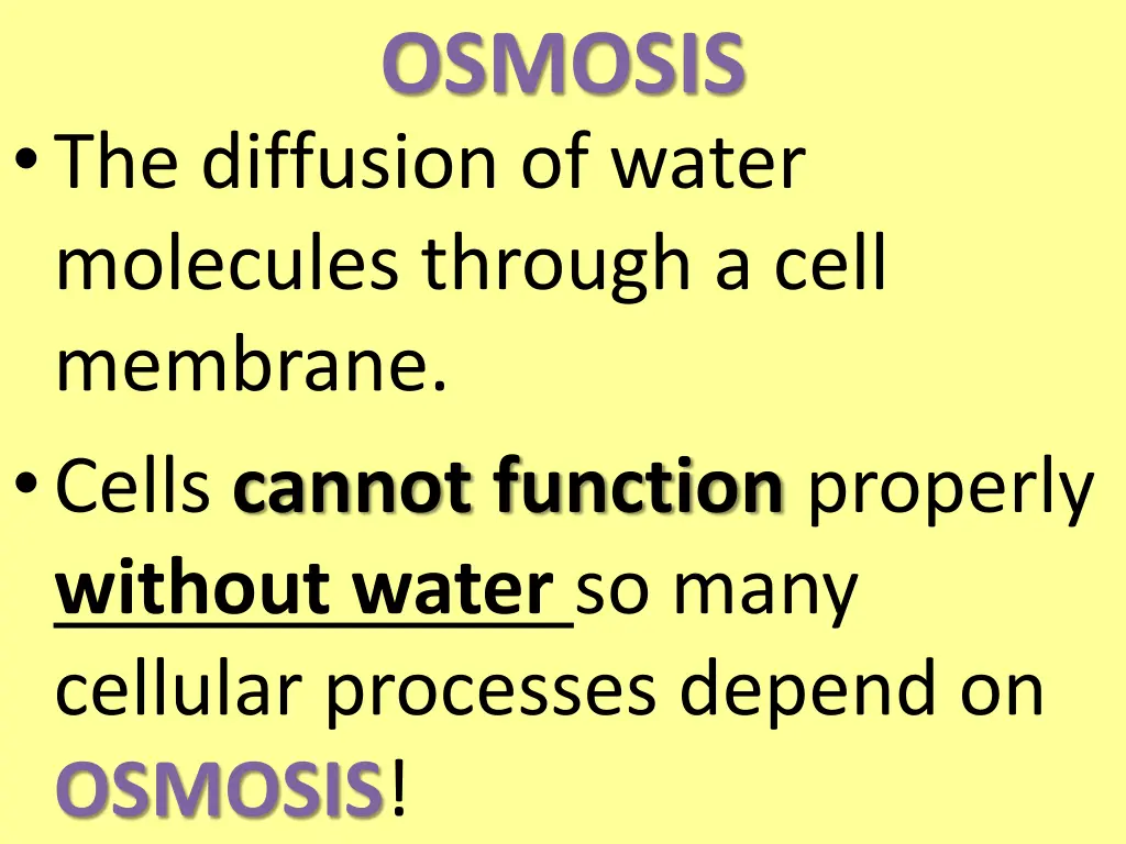 osmosis