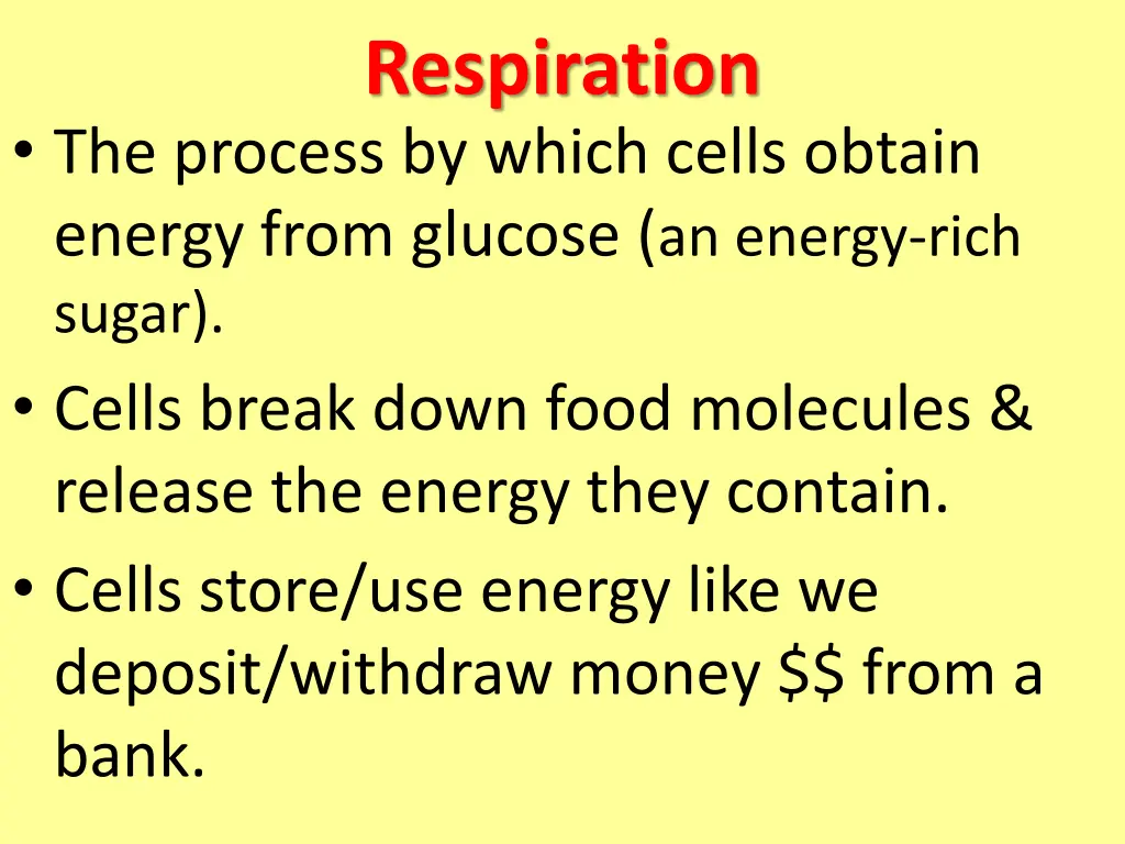 respiration