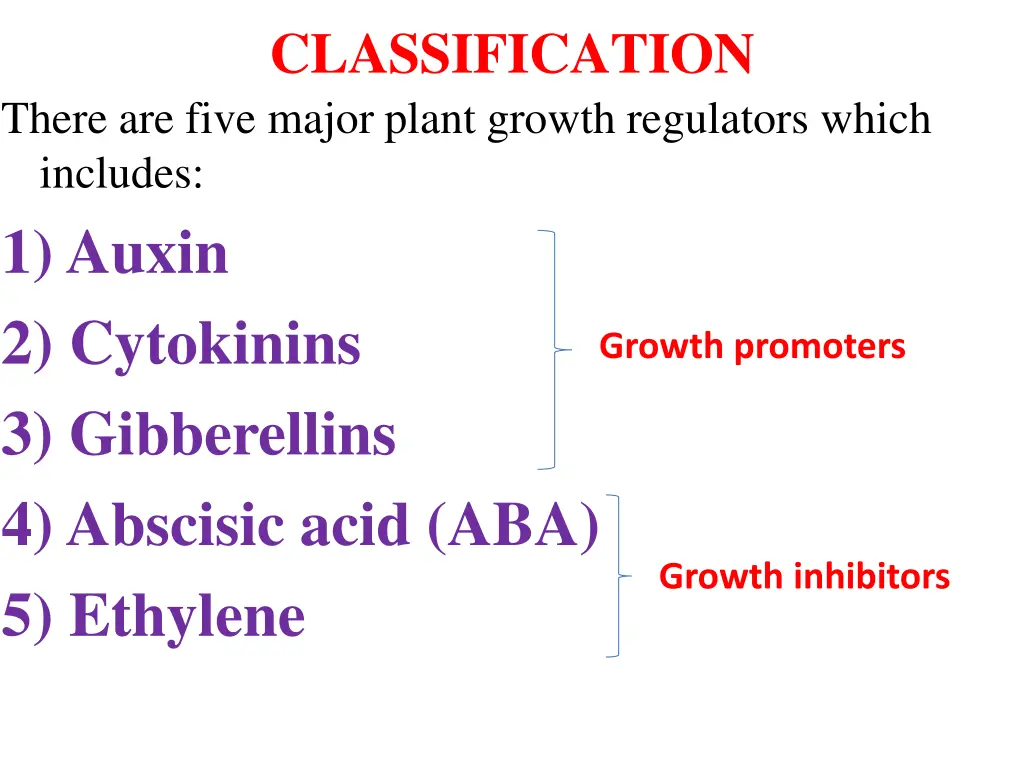 classification