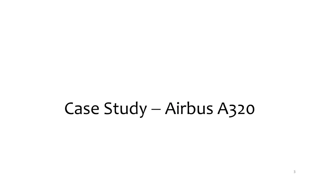 case study airbus a320