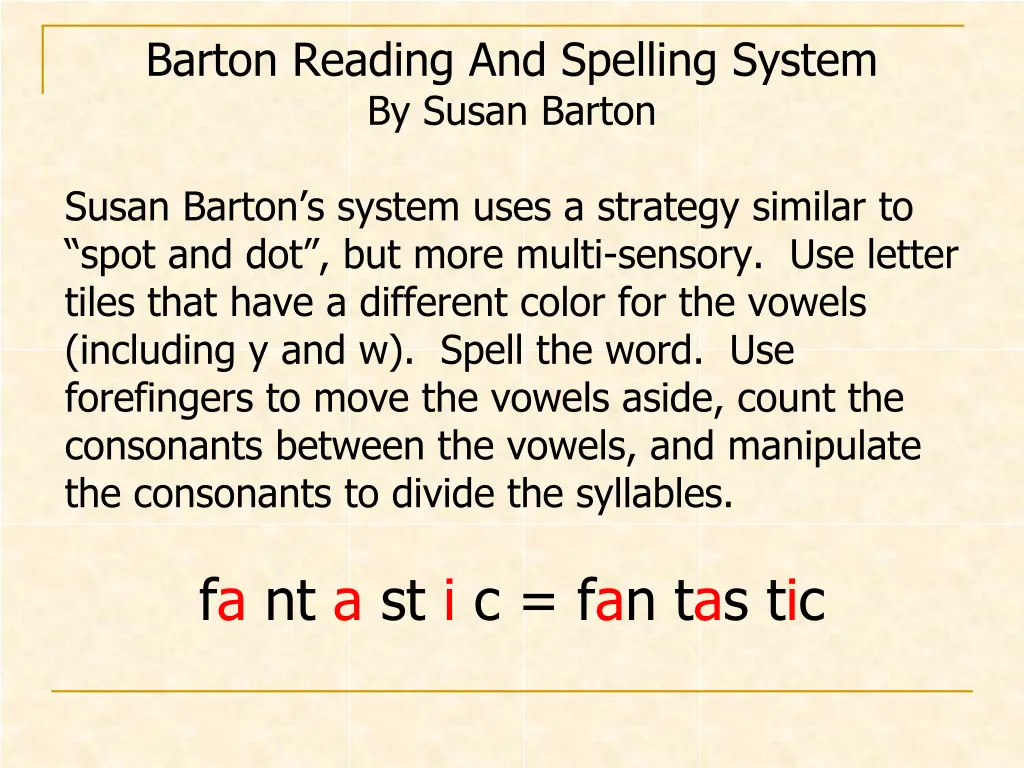 barton reading and spelling system by susan barton