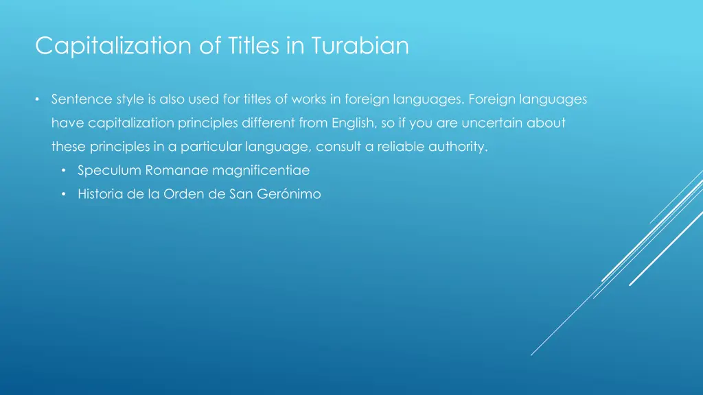 capitalization of titles in turabian 5