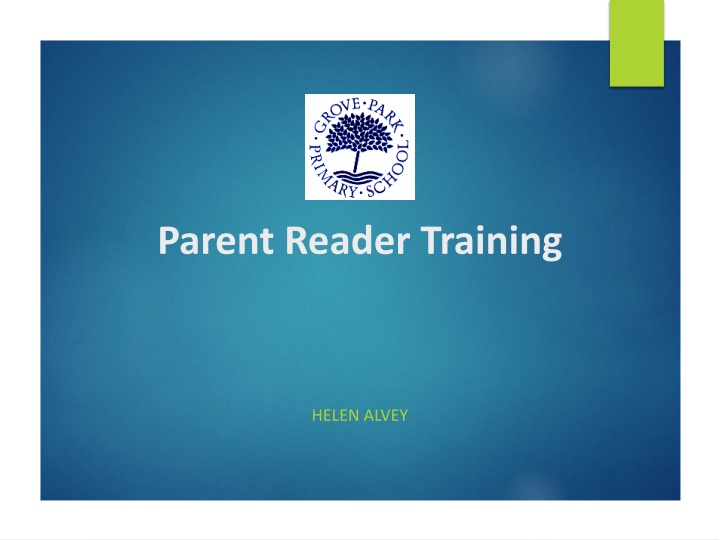 parent reader training