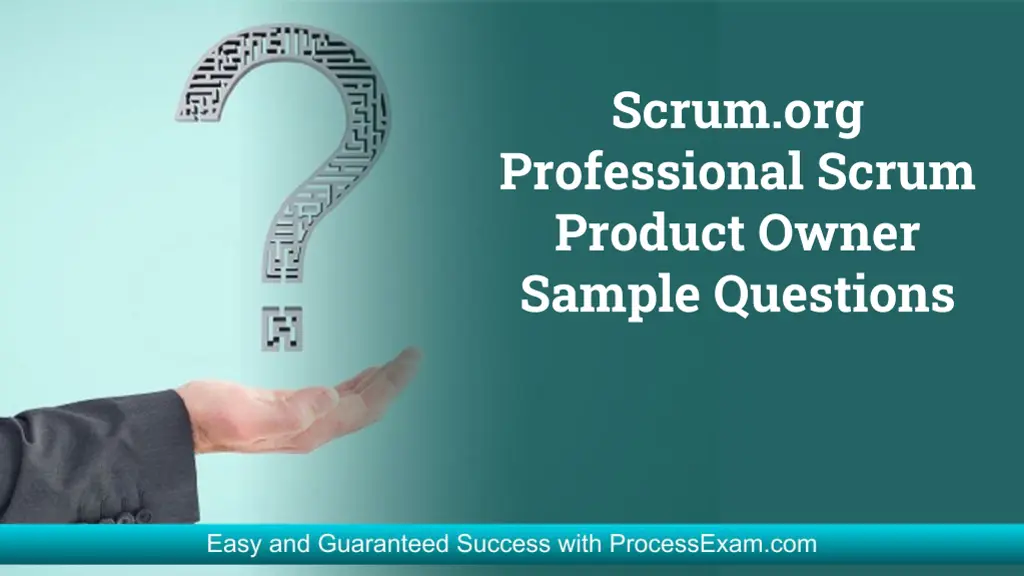 scrum org professional scrum product owner sample