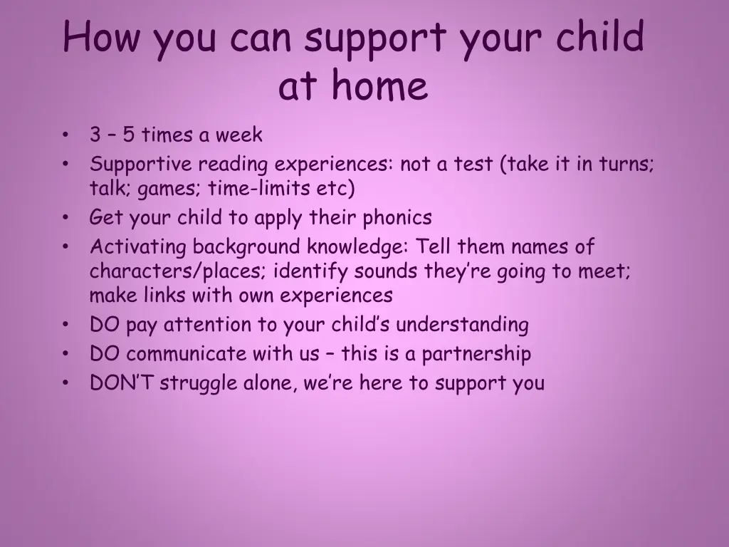 how you can support your child at home 3 5 times