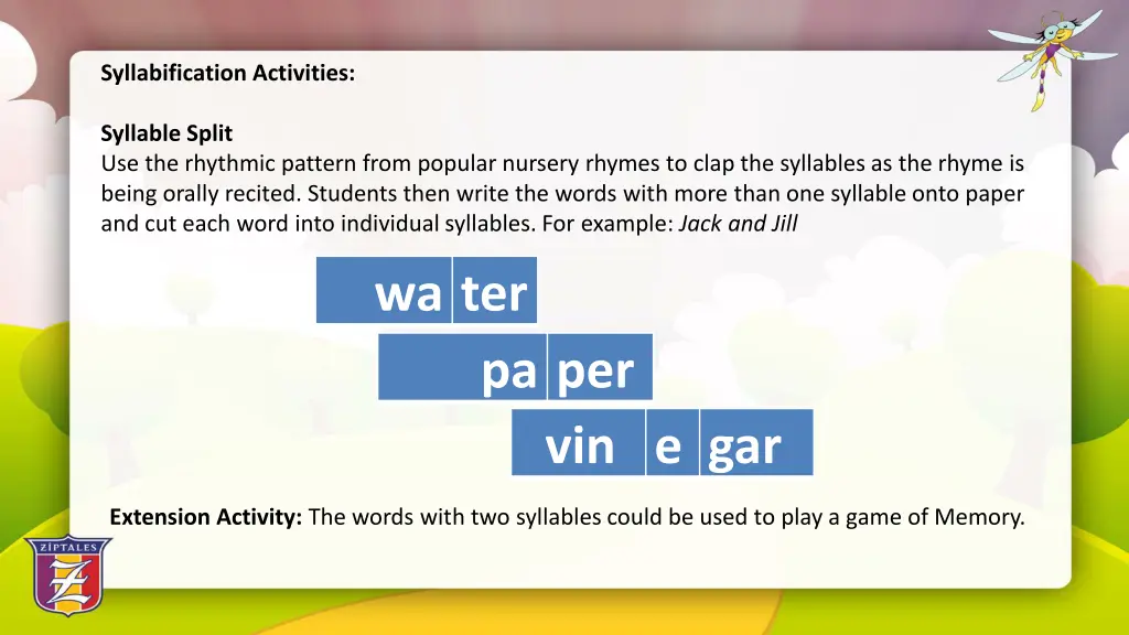 syllabification activities 3