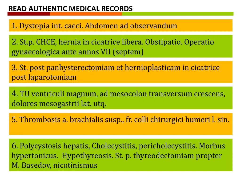 read authentic medical records 1