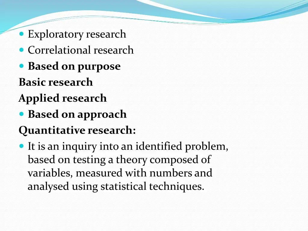 exploratory research correlational research based