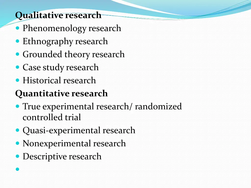 qualitative research phenomenology research