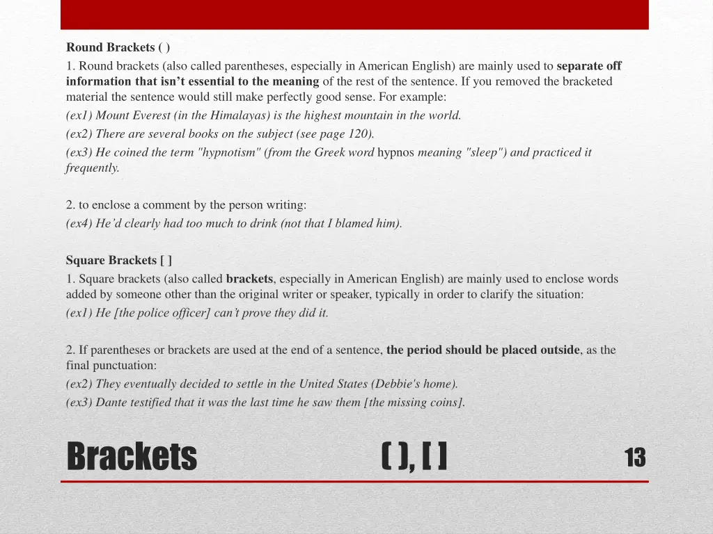 round brackets 1 round brackets also called