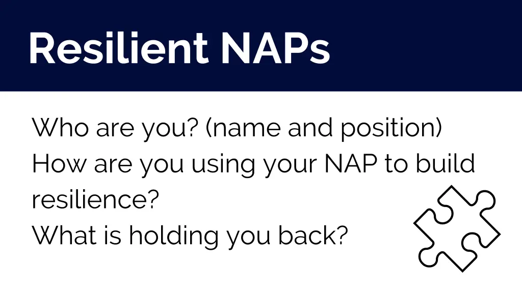 resilient naps