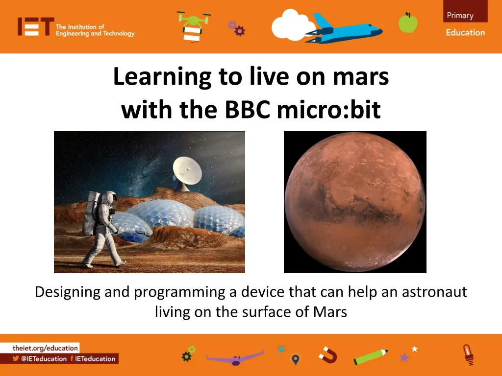 learning to live on mars with the bbc micro bit