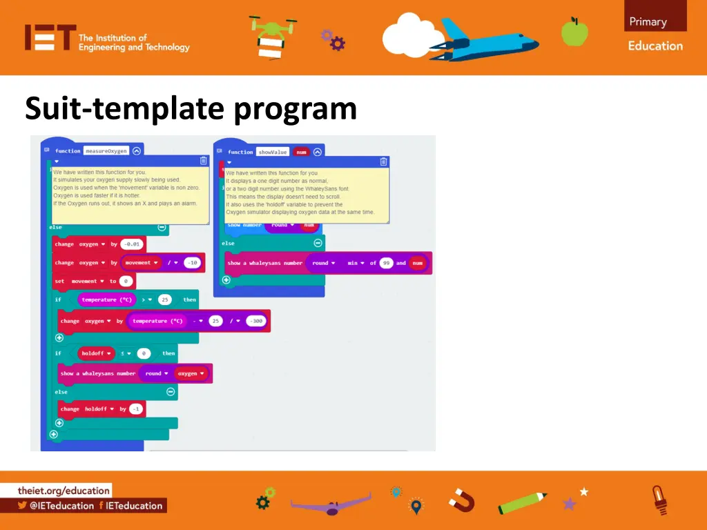 suit template program